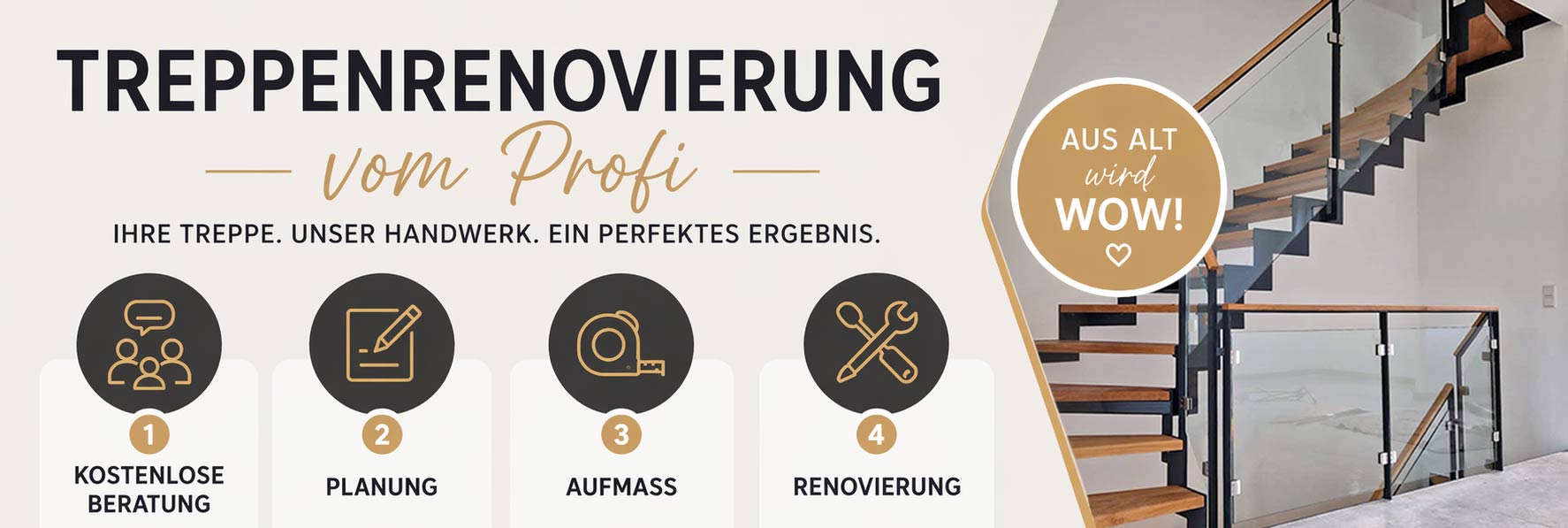 VS Treppensysteme - Stufenaustausch Sonderangebot für einen Stufenaustausch!